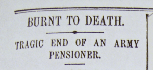 newspaper headline