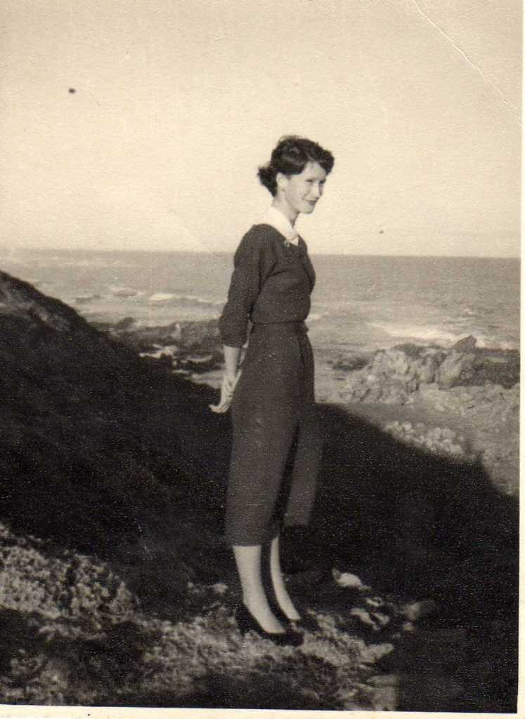 Natalie standing on Table Mountain